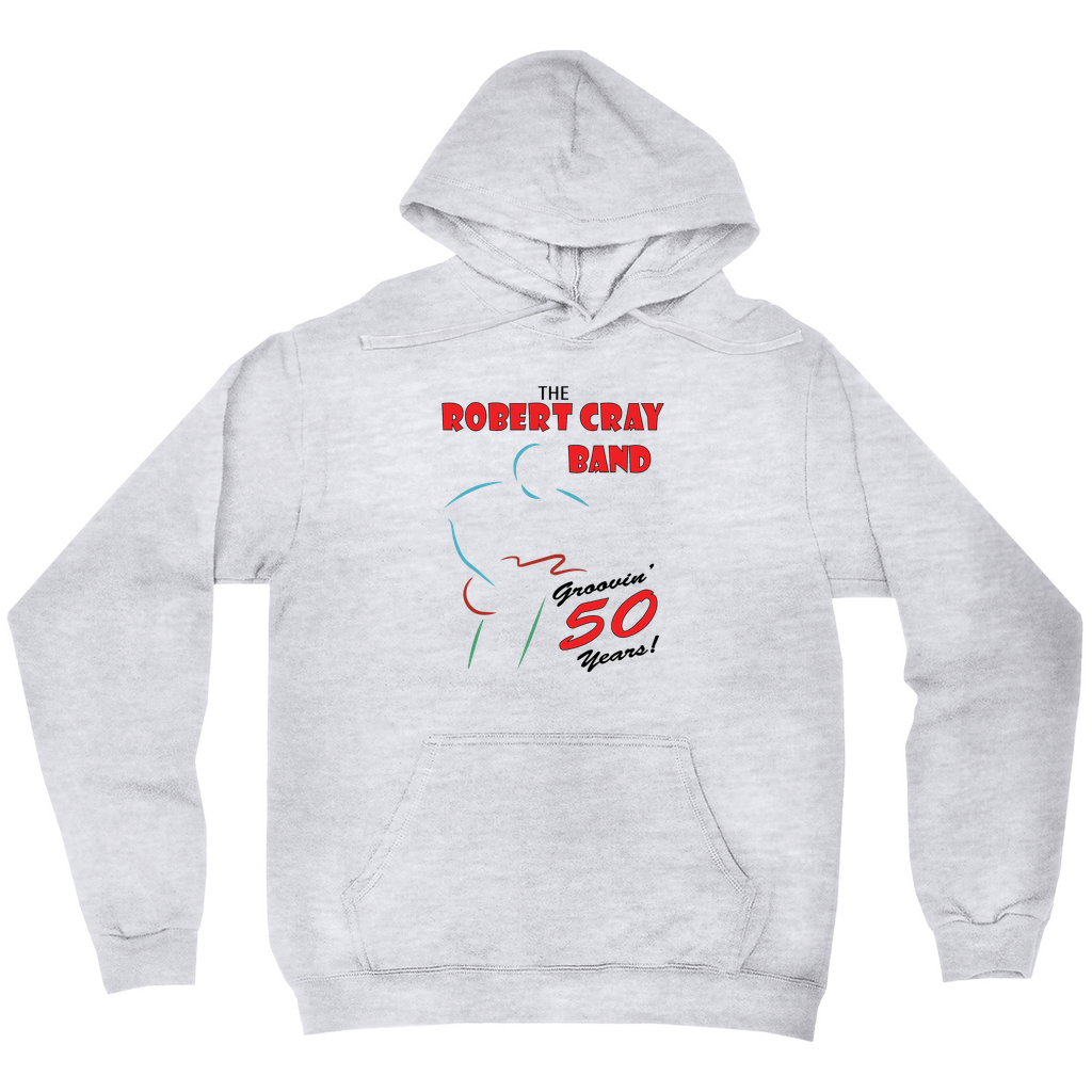 Groovin' 50 Years Pullover Hoodie (Grey)