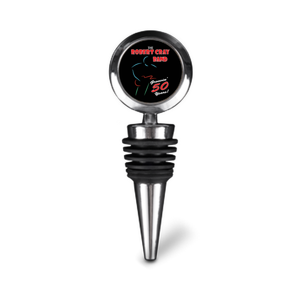 Groovin' 50 Years! Bottle Stopper