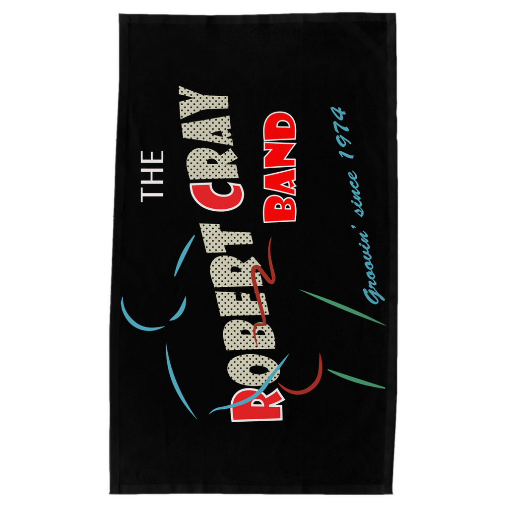 Groovin' Since 1974 New Logo Tea Towel