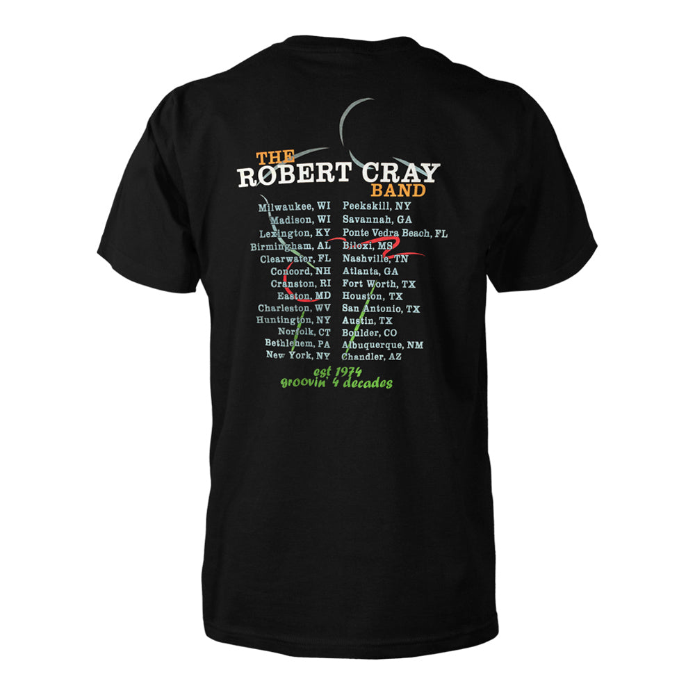 Robert Cray Band Groovin 4 Decades T-Shirt
