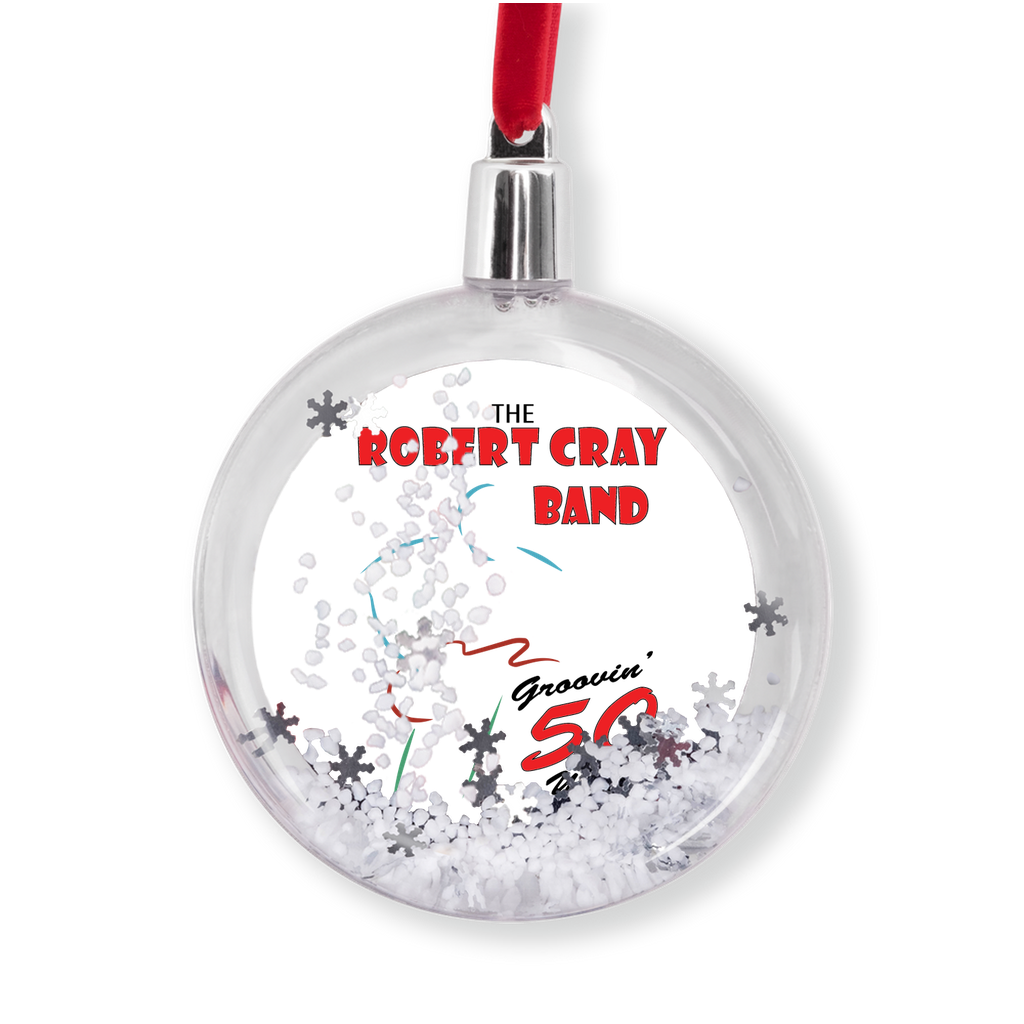 Groovin' 50 Years Snow Globe Ornament