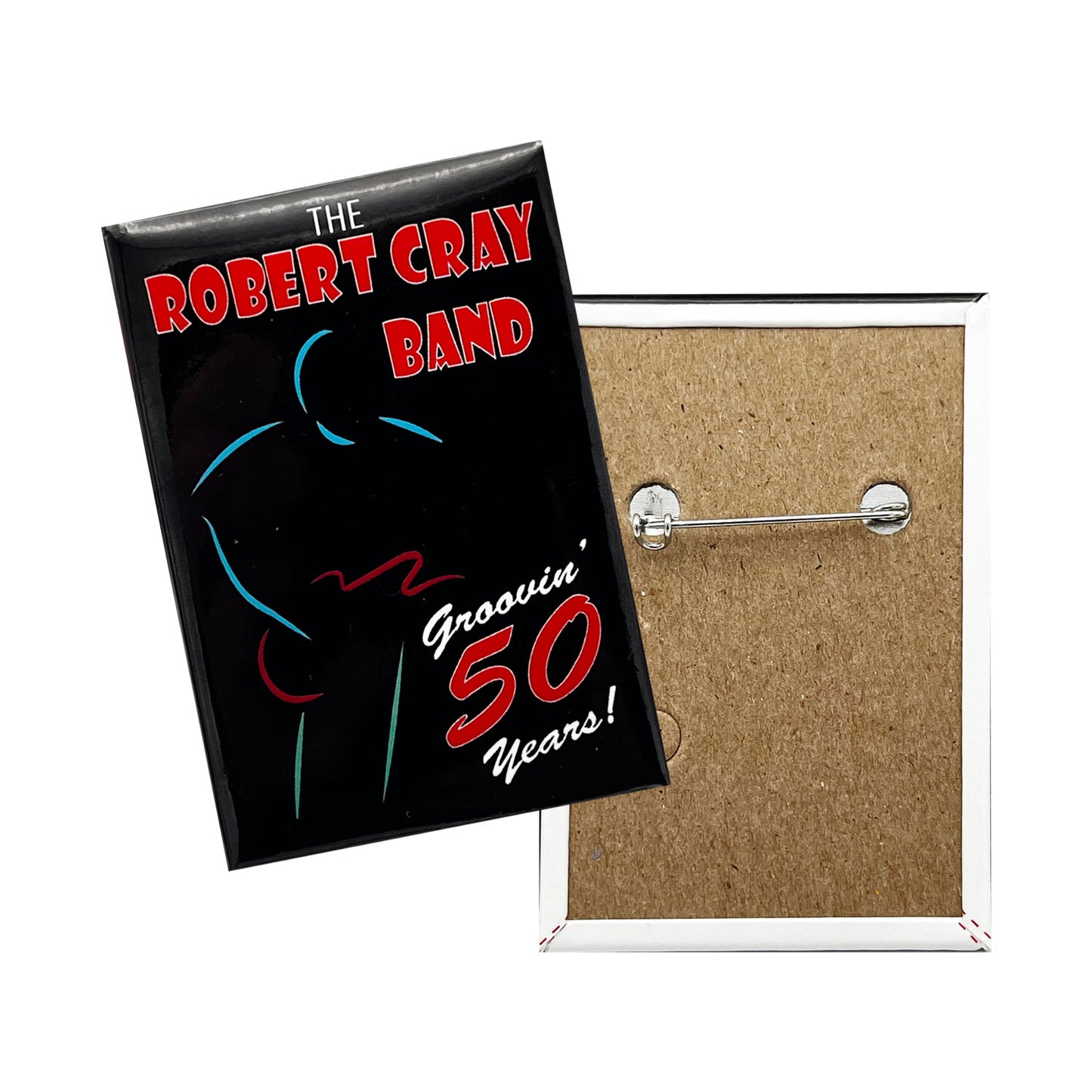 The Robert Cray Band Groovin' 50 Years Pin