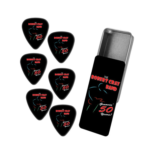 Groovin' 50 Years! Pick Tin