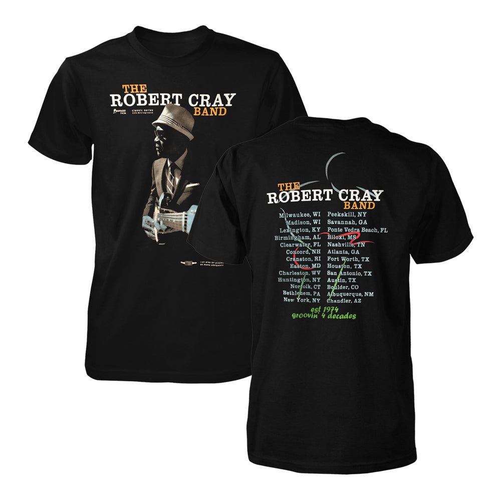 Robert Cray Band Groovin 4 Decades T-Shirt