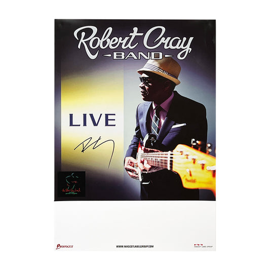Robert Cray Band Live Signed Promo Poster