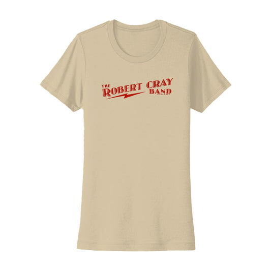 Robert Cray Ladies Lightning Bolt Logo Tshirt